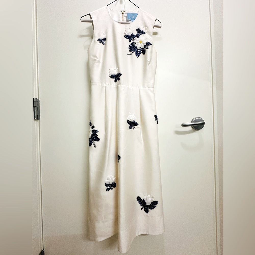 Draper James by Net-a-Porter Silk Dress